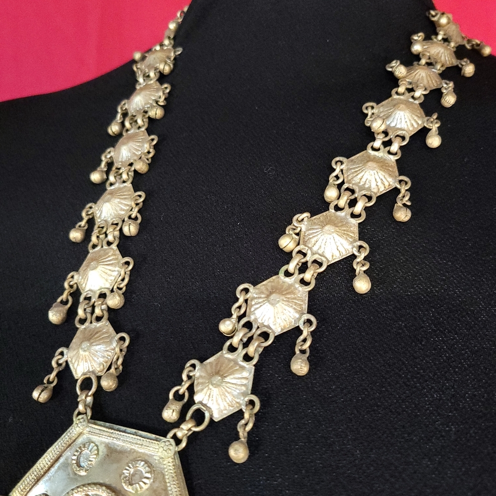 Moroccan / Eastern Statement Necklace - image 3